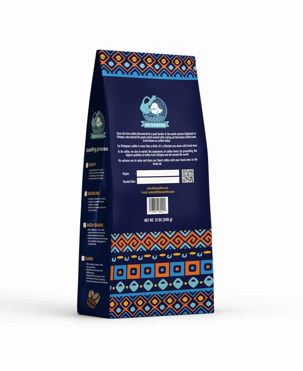 Yirgacheffe Dark Roast Coffee Beans