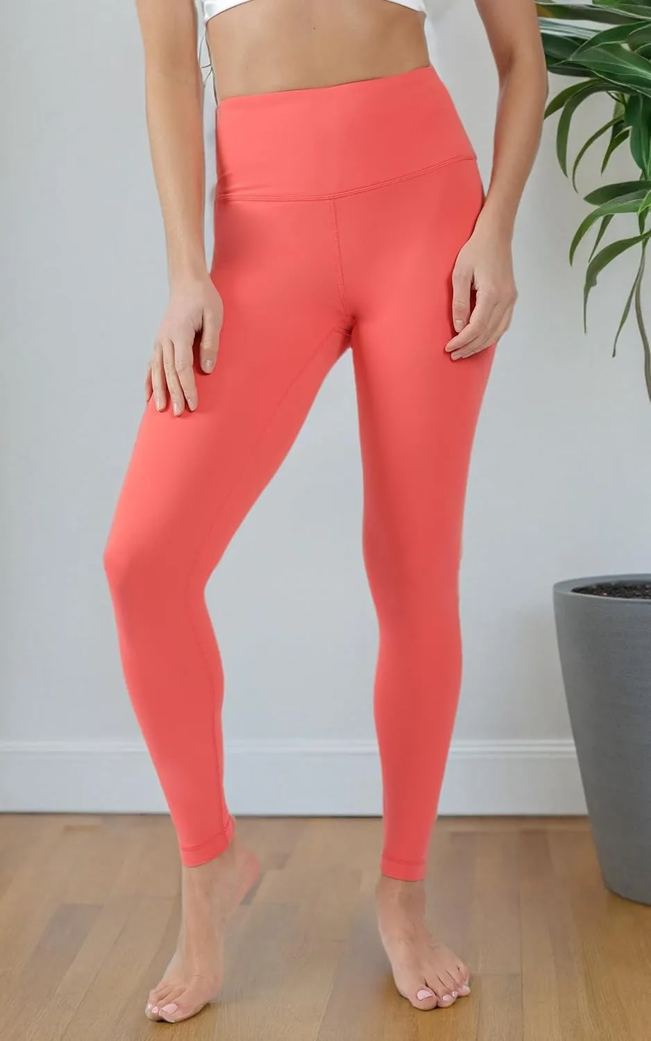 Yogalicious High Waist Ultra Soft Nude Tech Leggings for Women