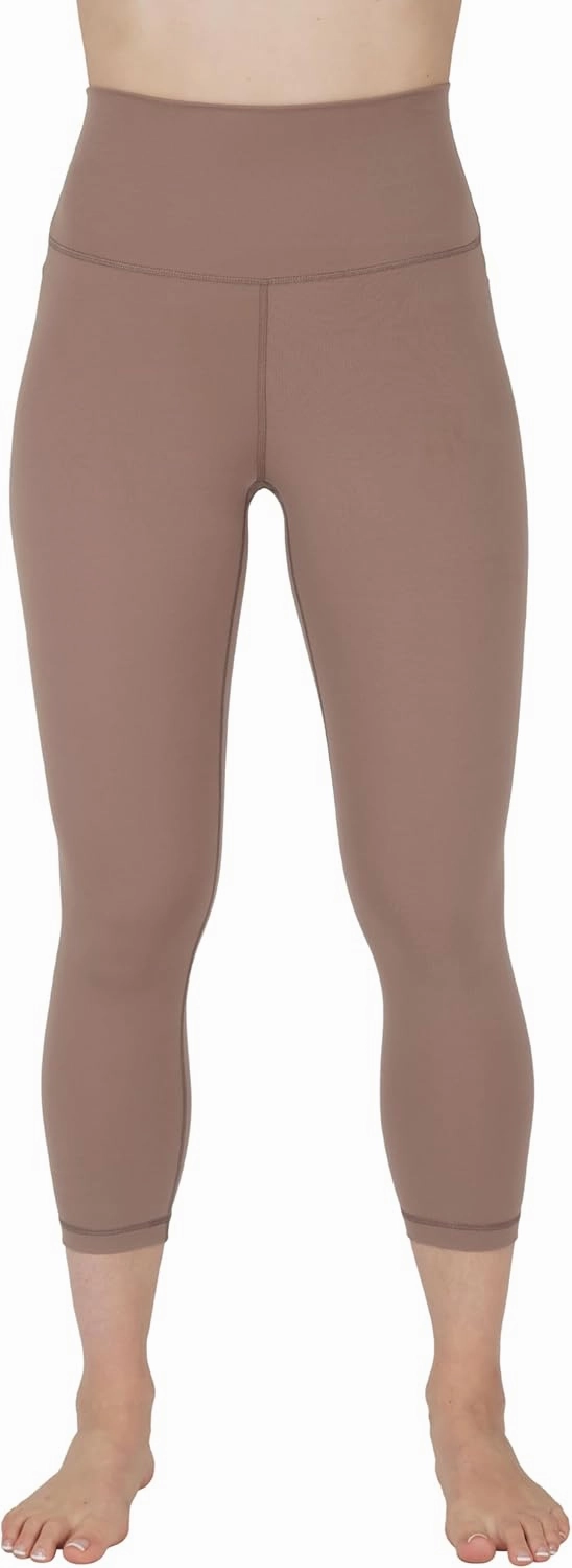 Yogalicious High Waist Buttery Soft Lightweight Capri Leggings High Rise Workout Yoga Pants for Women