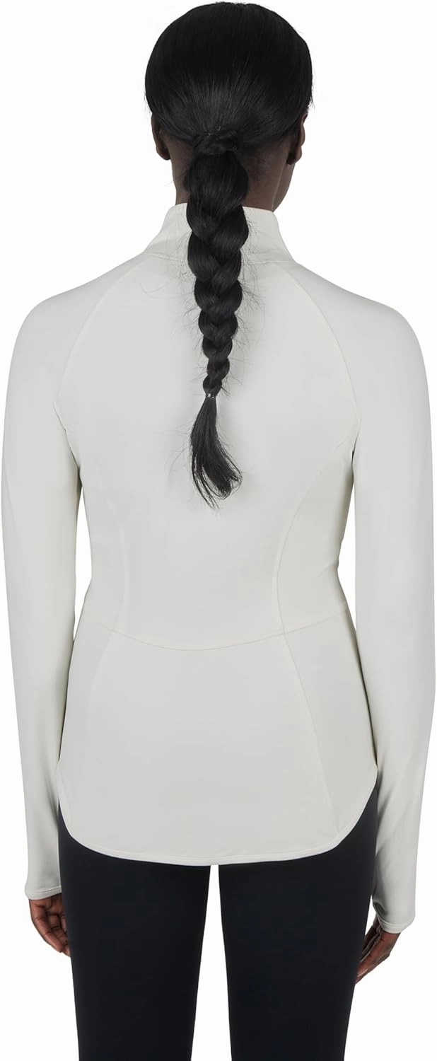 Yogalicious Womens Ultra Soft Lightweight Full Zip Yoga Jacket with Pockets