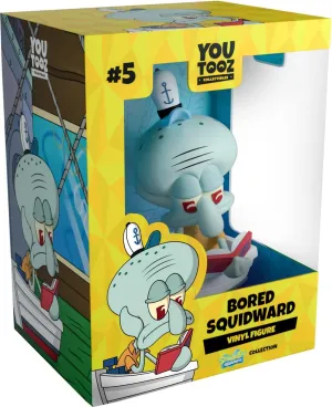 Youtooz Bored Squidward 4.4" Collectible Figure, Based on Funny Internet Meme, Collectible Figure Spongebob Squarepants Collection Based on Cartoon TV Series