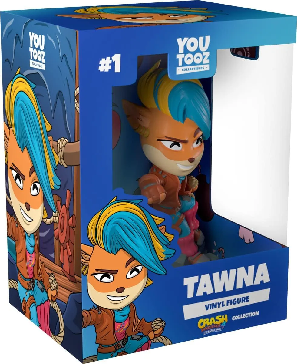 Youtooz Tawna Bandicoot Figurine, 4.8" Tawna Figure Crash Bandicoot Collection