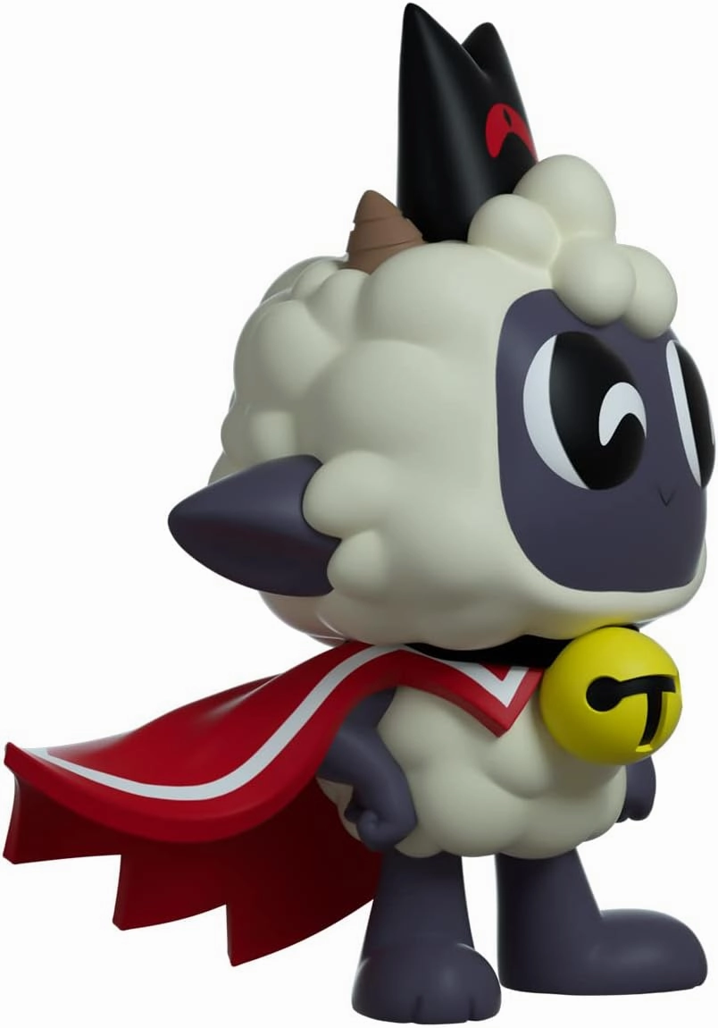 Youtooz Lamb 3.7" Vinyl Figure, Official Licensed Collectible from Cult of The Lamb Videogame, by Youtooz Cult of The Lamb Collection