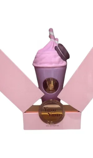 Yum Yum Eau de Parfum for Women – Sweet & Gourmand Scent with Vanilla, Candy & Creamy Notes – Long-Lasting Fragrance – 3.4 FL oz Perfume in Whimsical Ice Cream Cup Bottle