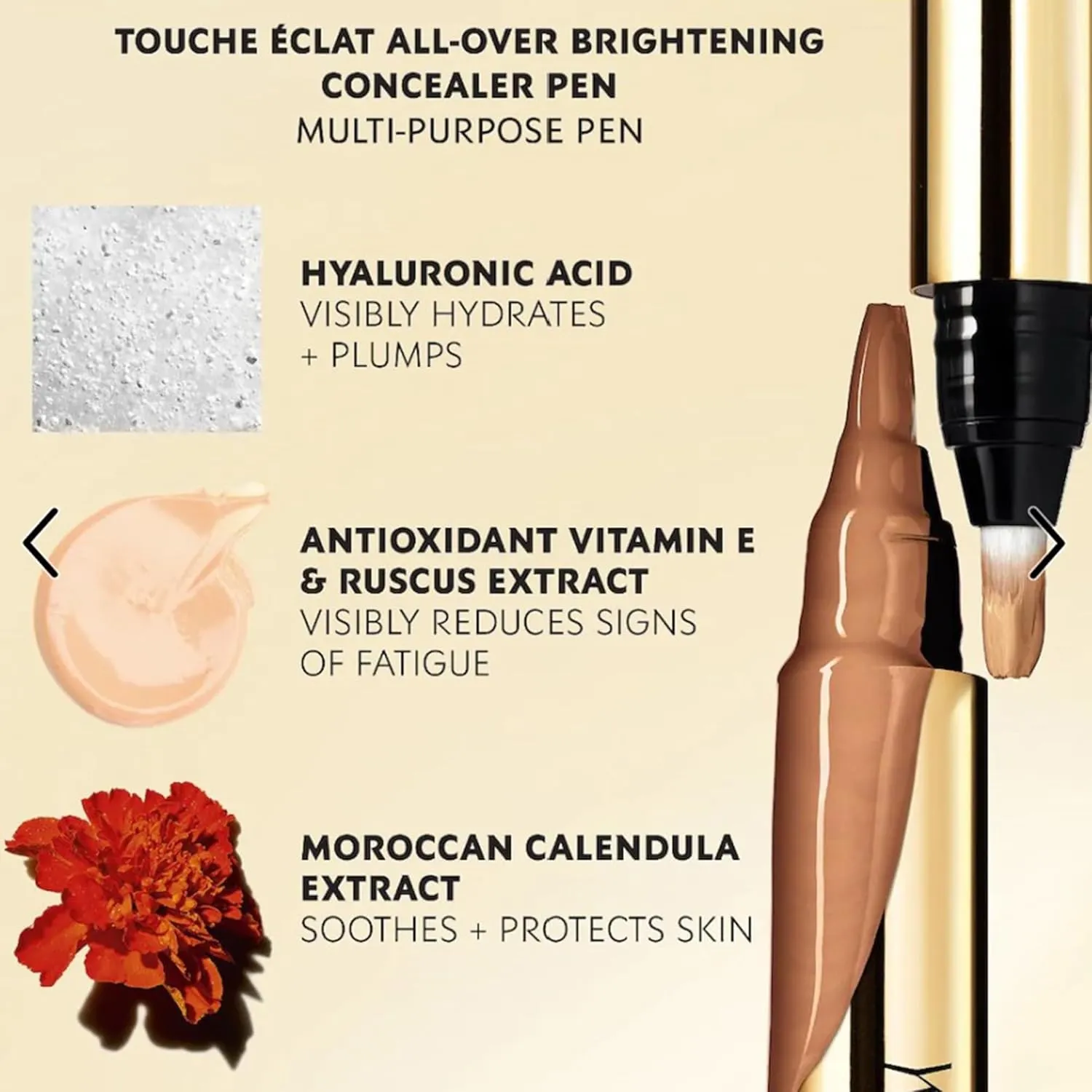 Yves Saint Laurent Ysl Touche Eclat Radiant Touch 2.5Ml - 3 - Luminous Peach