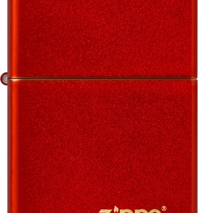Zippo 49475ZL: Metallic Red Matte w/Zippo