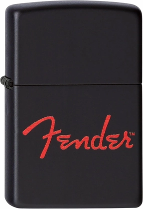 Zippo Pocket Lighter Fender Lighter, Black Matte