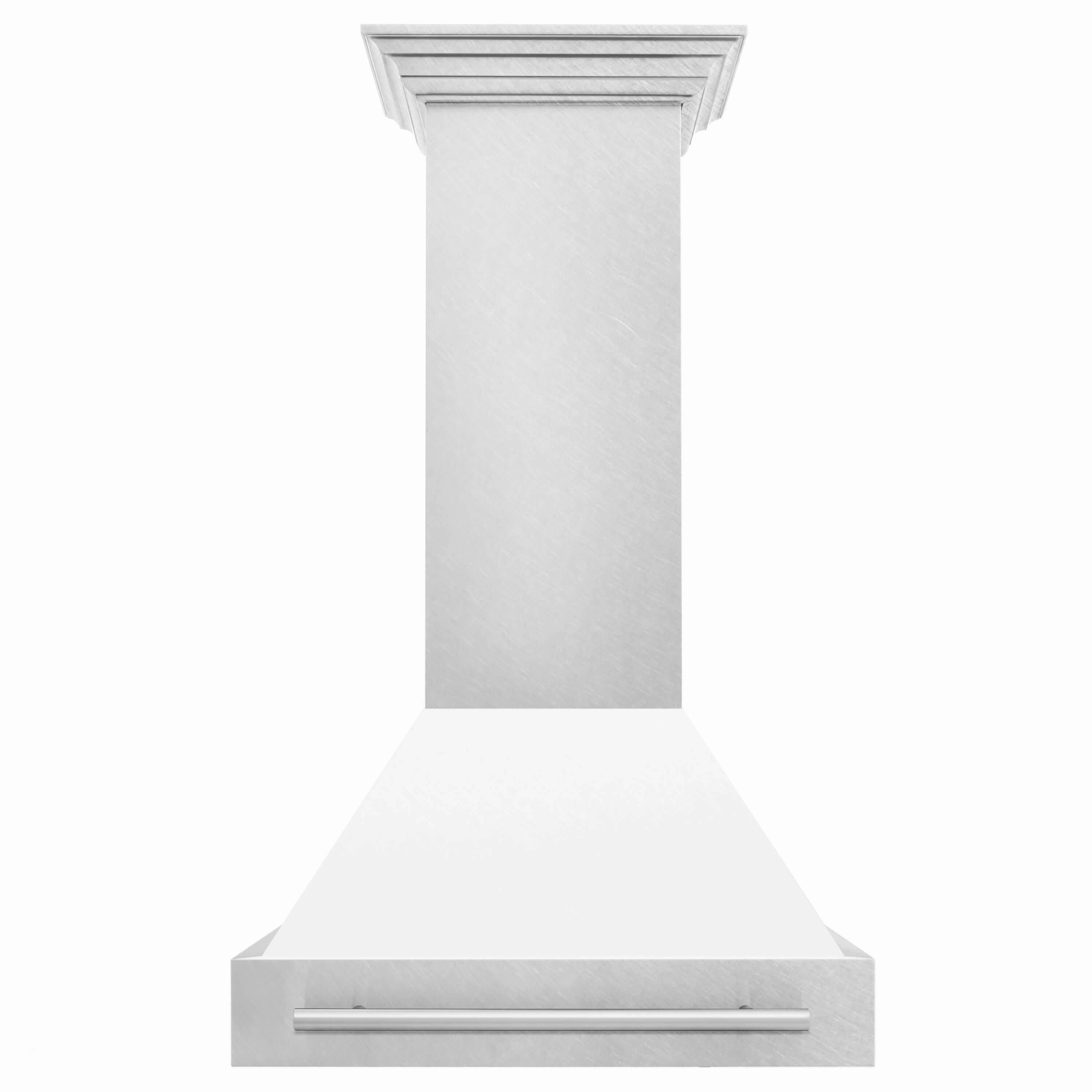 ZLINE 30 in. Fingerprint Resistant Stainless Steel Range Hood with Color Shell Options (8654SNX-30)