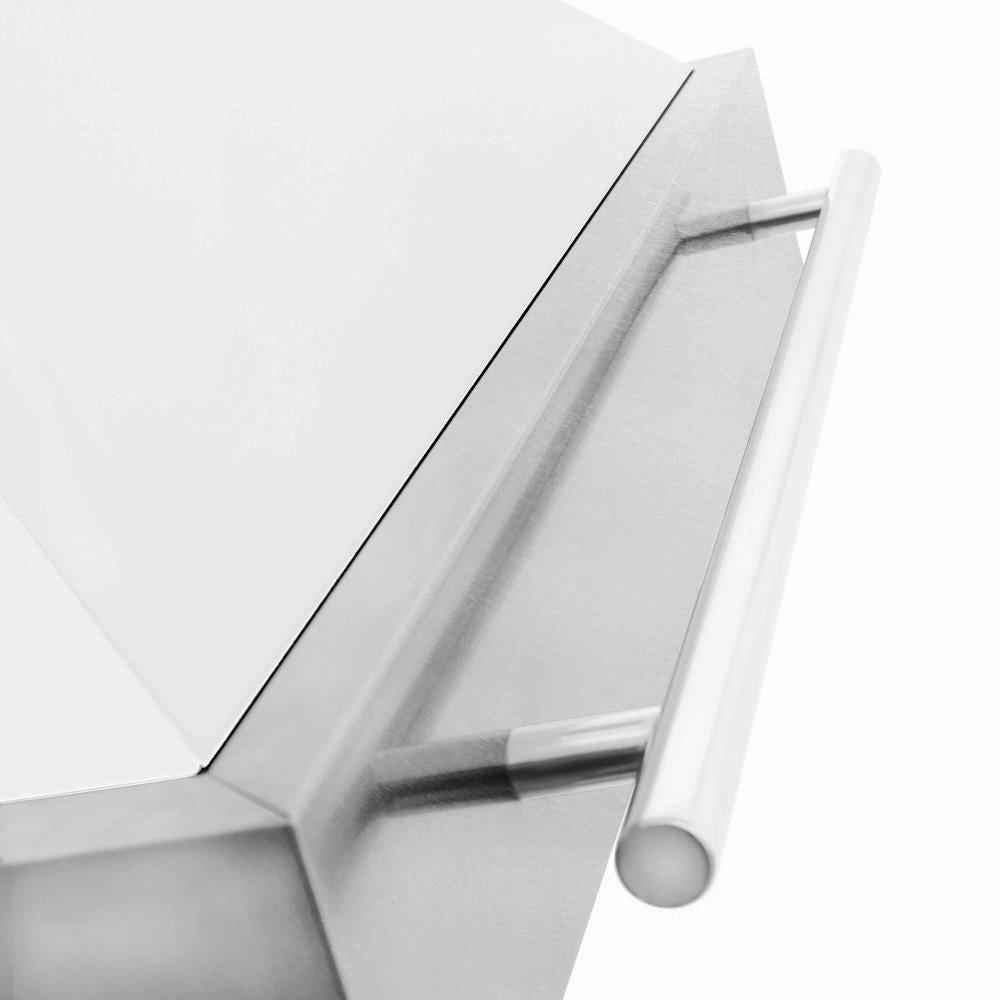 ZLINE 30 in. Fingerprint Resistant Stainless Steel Range Hood with Color Shell Options (8654SNX-30)