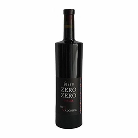 Élivo Zero Zero Deluxe Red Dealcoholized 0.0% Non-Alcoholic Red Wine From Spain 750ml, Low Sugar, Low Calories (1 Bottle)